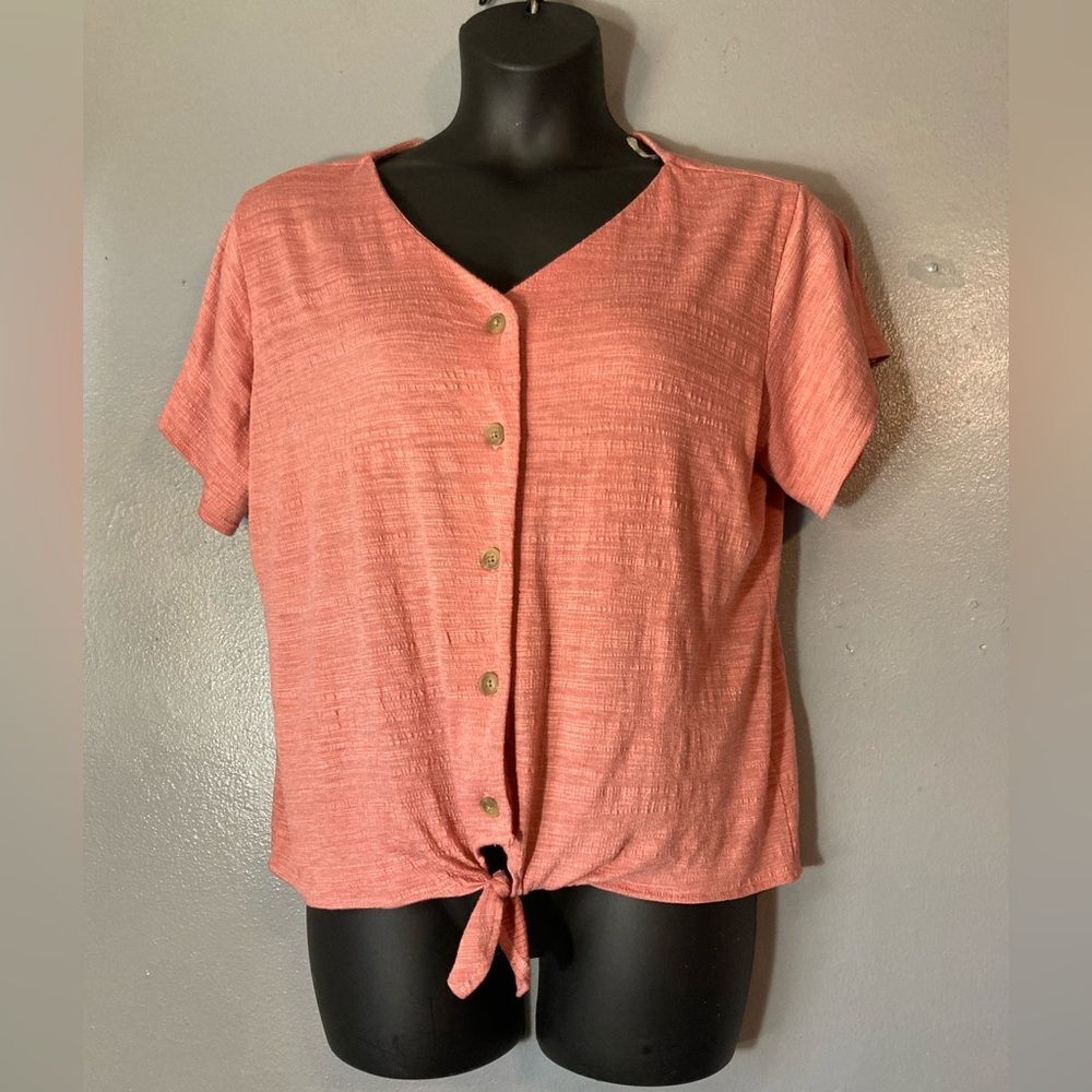 Weatherproof Vintage Lightweight Button-Down Blouse